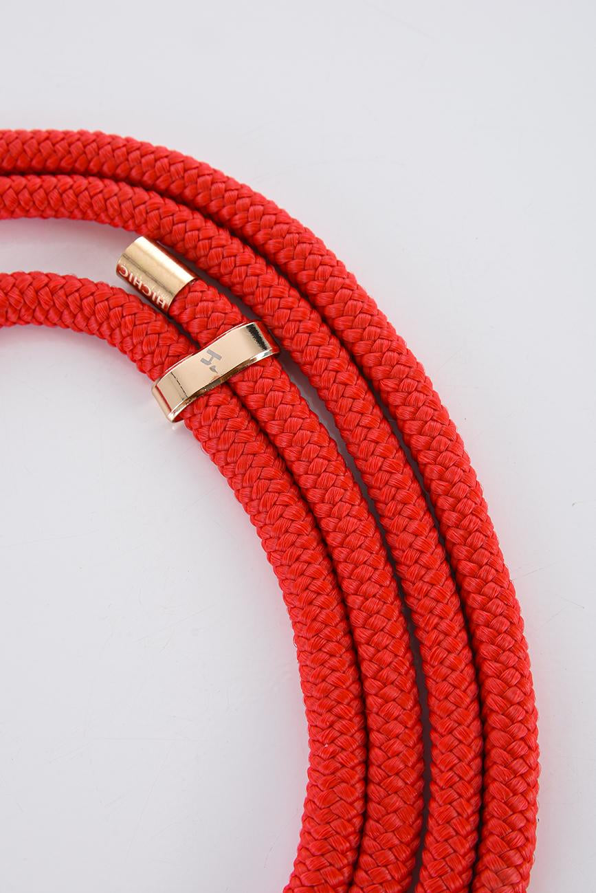ČERVENÁ ŠŇŮRKA NA TELEFON HICHIC UniŠpagát ChineseRedGold