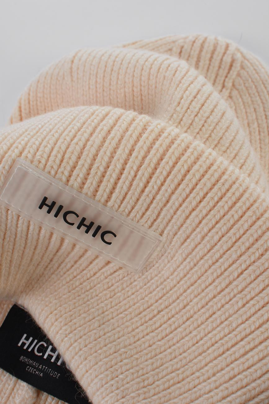 DÁMSKÁ KAŠMÍROVÁ ČEPICE HICHIC CoreKnit
