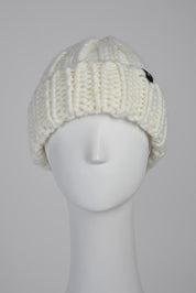 DÁMSKÁ VLNĚNÁ ČEPICE BEANIE HICHIC krémová