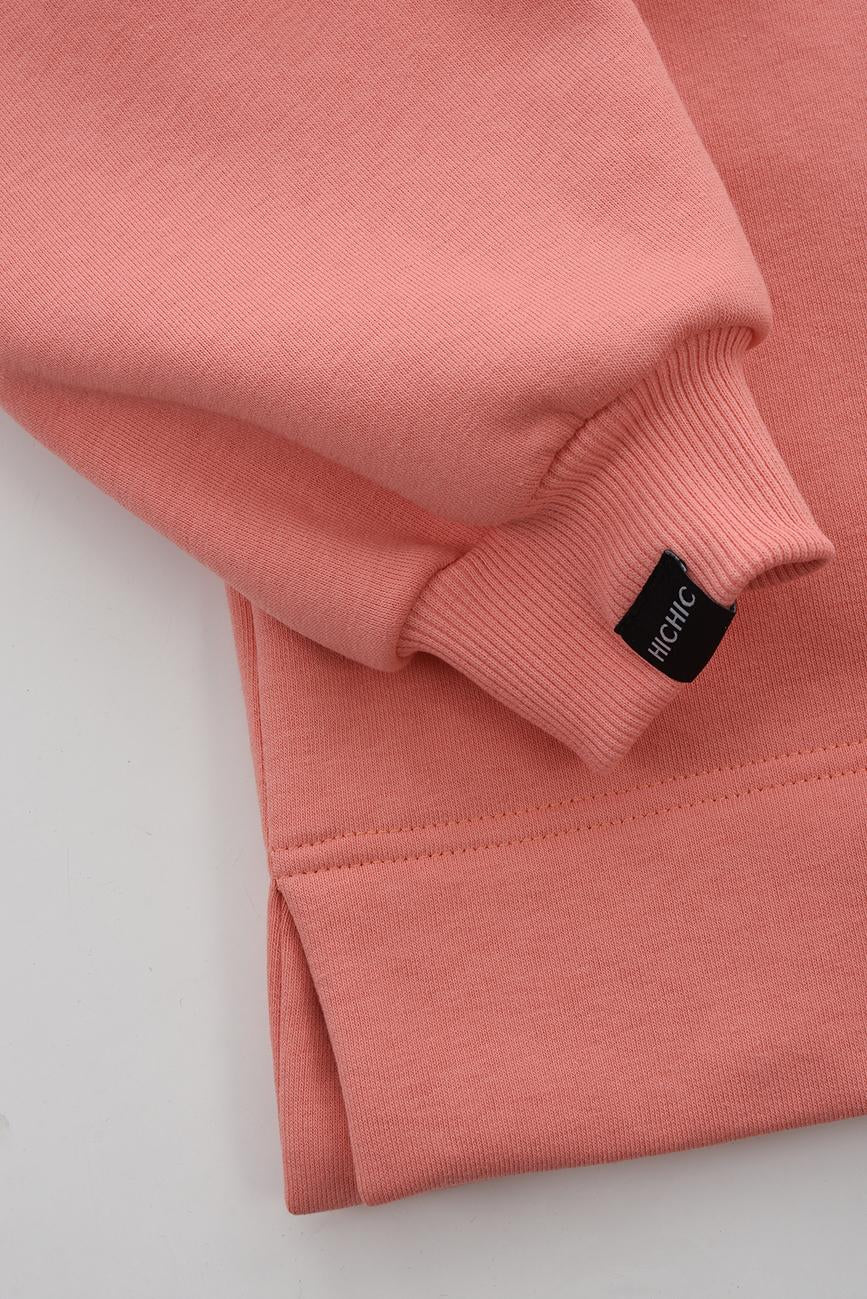 RŮŽOVÁ MIKINA S KAPUCÍ HICHIC BeGandalf Hoodie