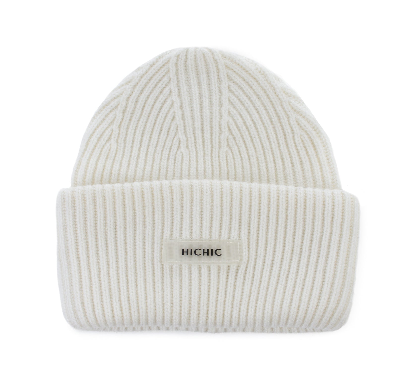 KRÉMOVÁ ČEPICE BEANIE HICHIC LuxeKnit