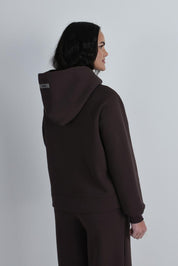 HNĚDÁ MIKINA S KAPUCÍ HICHIC BeGandalf Hoodie