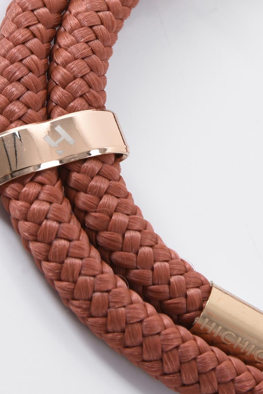 KLÍČENKA S KARABINOU HICHIC BrickGold