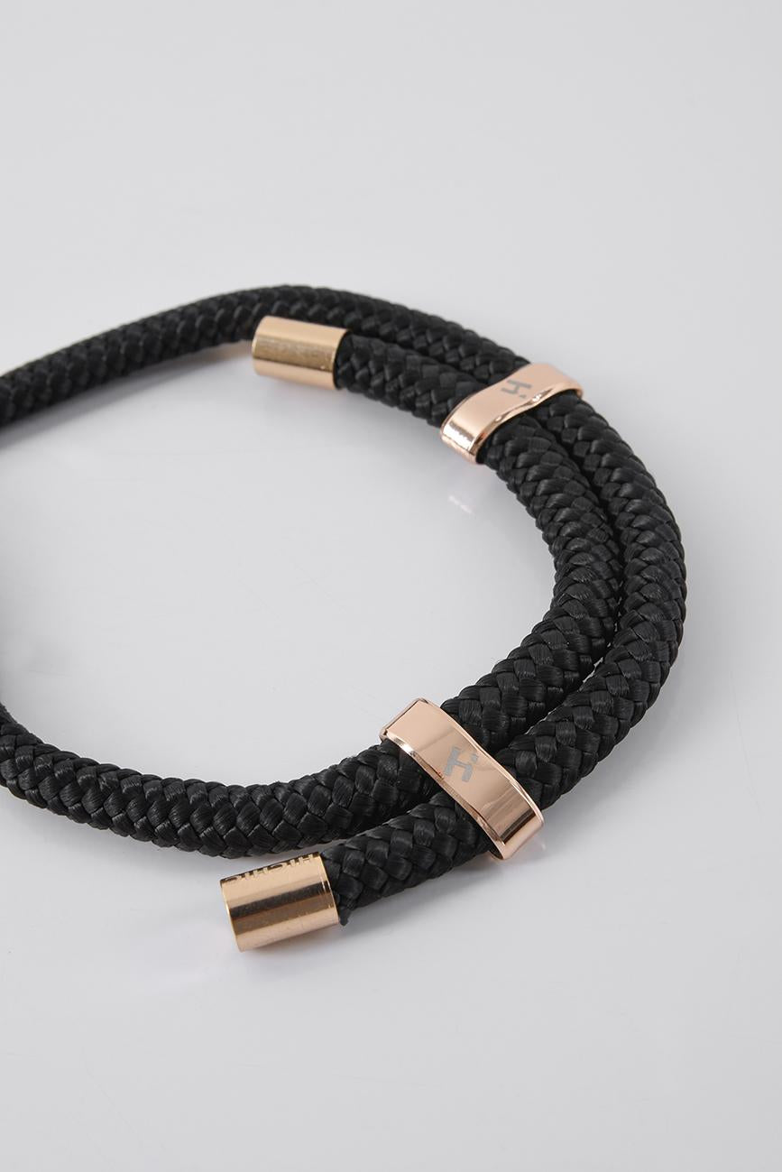KLÍČENKA S KARABINOU HICHIC BlackGold
