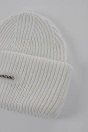 KRÉMOVÁ ČEPICE BEANIE HICHIC LuxeKnit