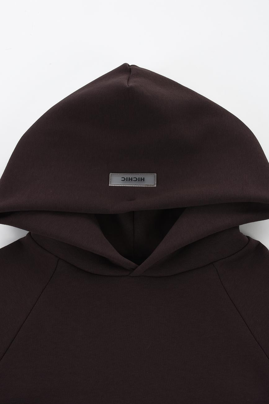 HNĚDÁ MIKINA S KAPUCÍ HICHIC BeGandalf Hoodie