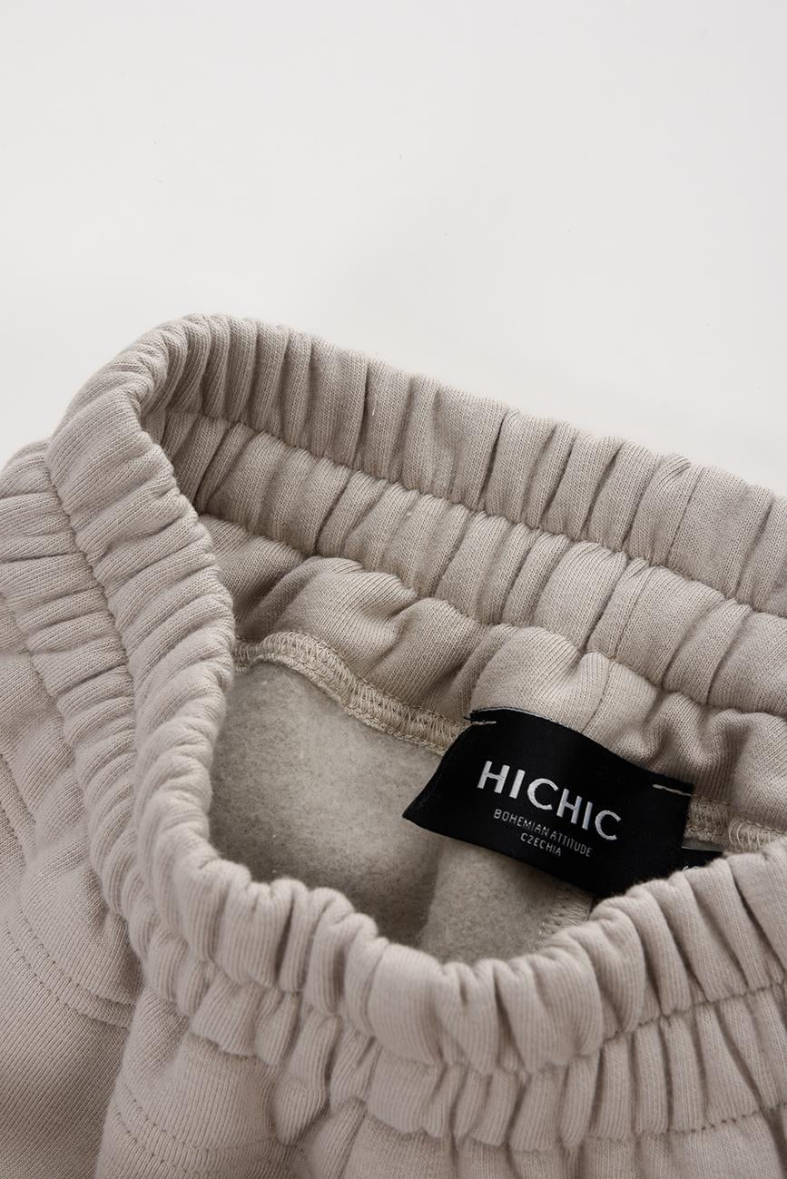 BÉŽOVÉ TEPLÁKY HICHIC SweetPants