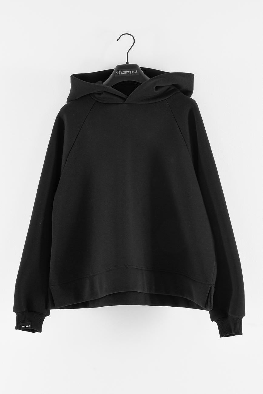 ČERNÁ MIKINA S KAPUCÍ HICHIC BeGandalf Hoodie