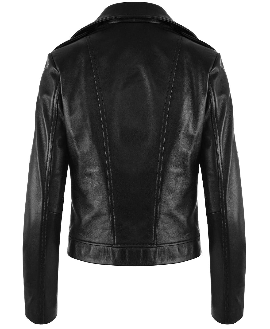 BLACK LEATHER JACKET HICHIC Denerys
