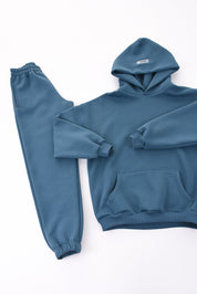 OVERSIZED MIKINA S KAPUCÍ MODRÁ HICHIC Moodie