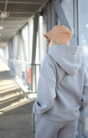 OVERSIZE MIKINA ŠEDÁ HICHIC Moodie