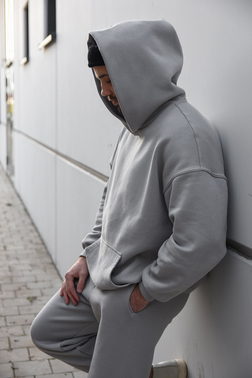 OVERSIZE MIKINA ŠEDÁ HICHIC Moodie