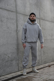 OVERSIZE MIKINA ŠEDÁ HICHIC Moodie