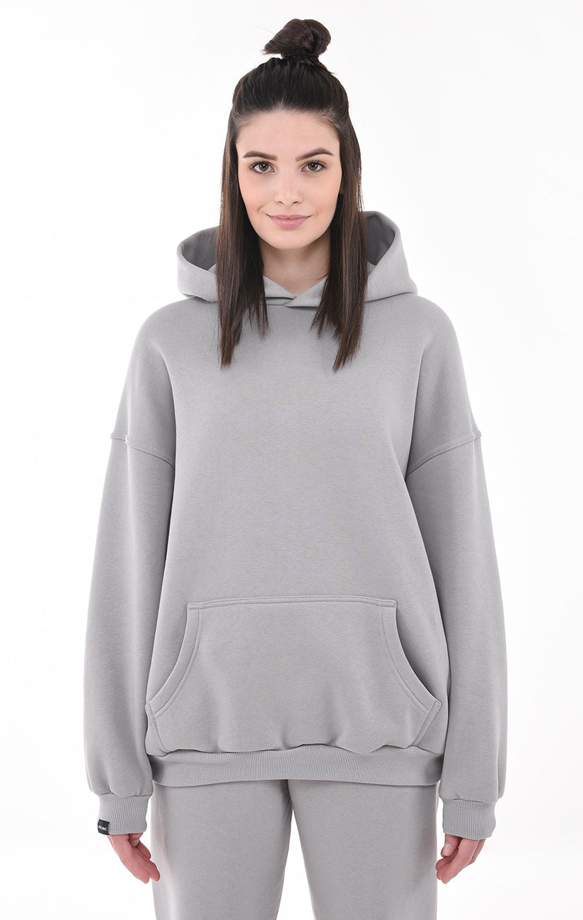 OVERSIZE MIKINA ŠEDÁ HICHIC Moodie