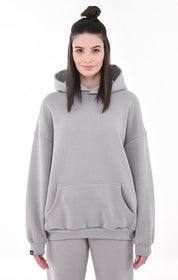 OVERSIZE MIKINA ŠEDÁ HICHIC Moodie