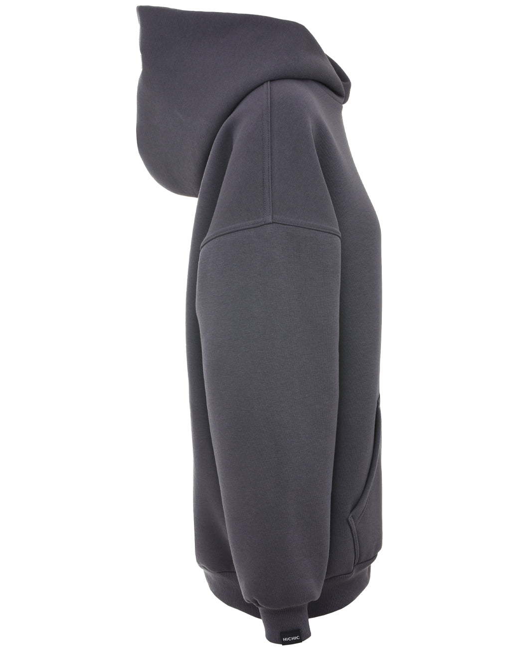 OVERSIZED MIKINA S KAPUCÍ ANTRACIT HICHIC Moodie