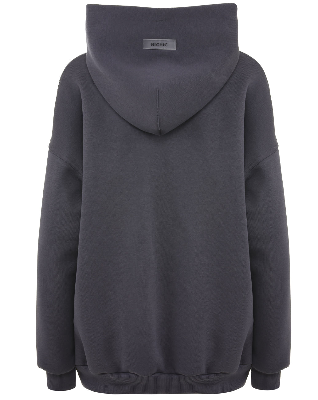OVERSIZED MIKINA S KAPUCÍ ANTRACIT HICHIC Moodie