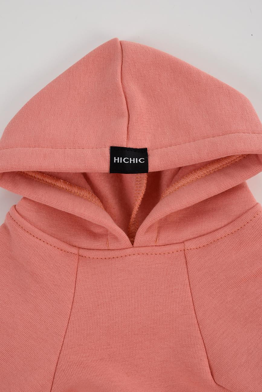 PEACH PINK MIKINA PRO PSA HICHIC Doggie
