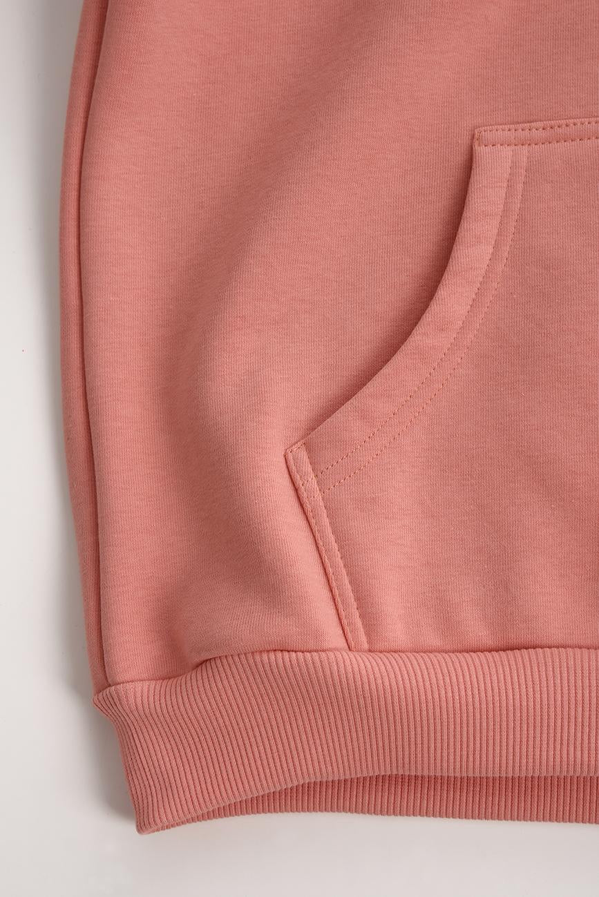 PEACH PINK OVERSIZED MIKINA HICHIC Moodie