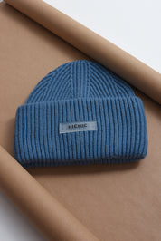 RIBBED CASHMERE HAT HICHIC LuxeKnit 