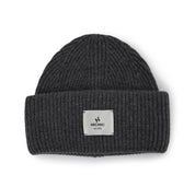 ANTHRACITE CASHMERE BEANIE HICHIC LuxeKnit