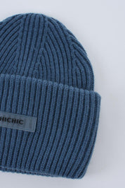 RIBBED CASHMERE HAT HICHIC LuxeKnit 