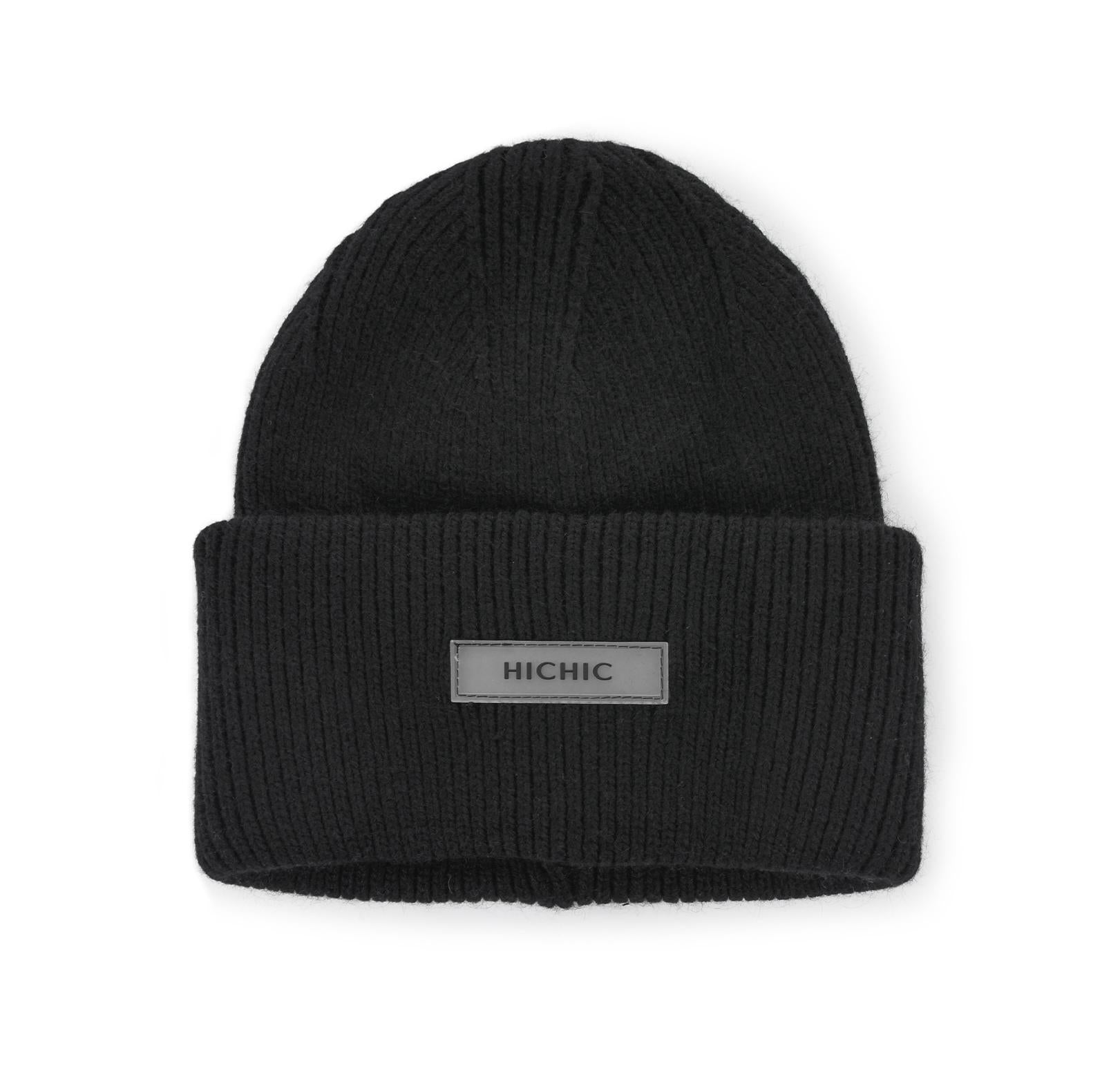 BLACK CAP HICHIC CoreKnit