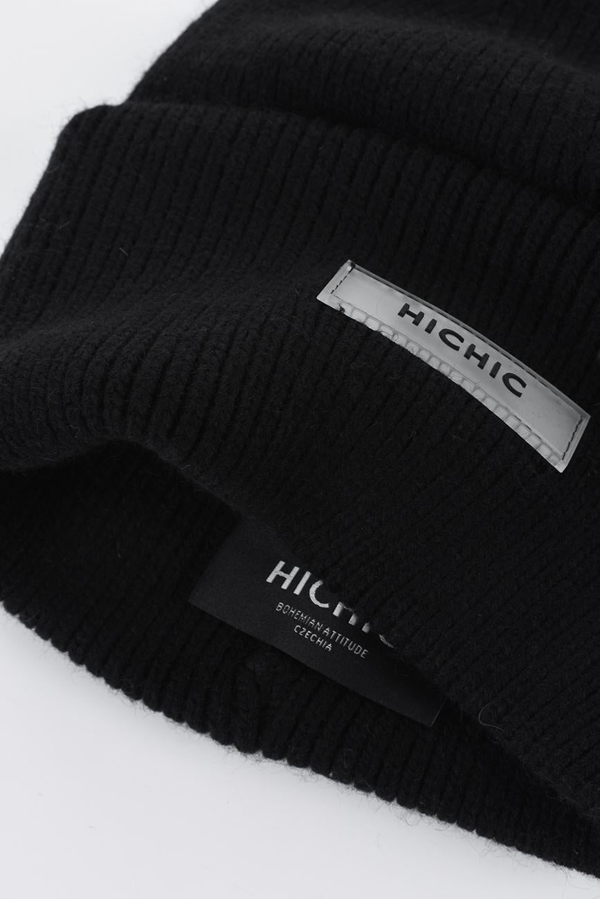 BLACK CAP HICHIC CoreKnit