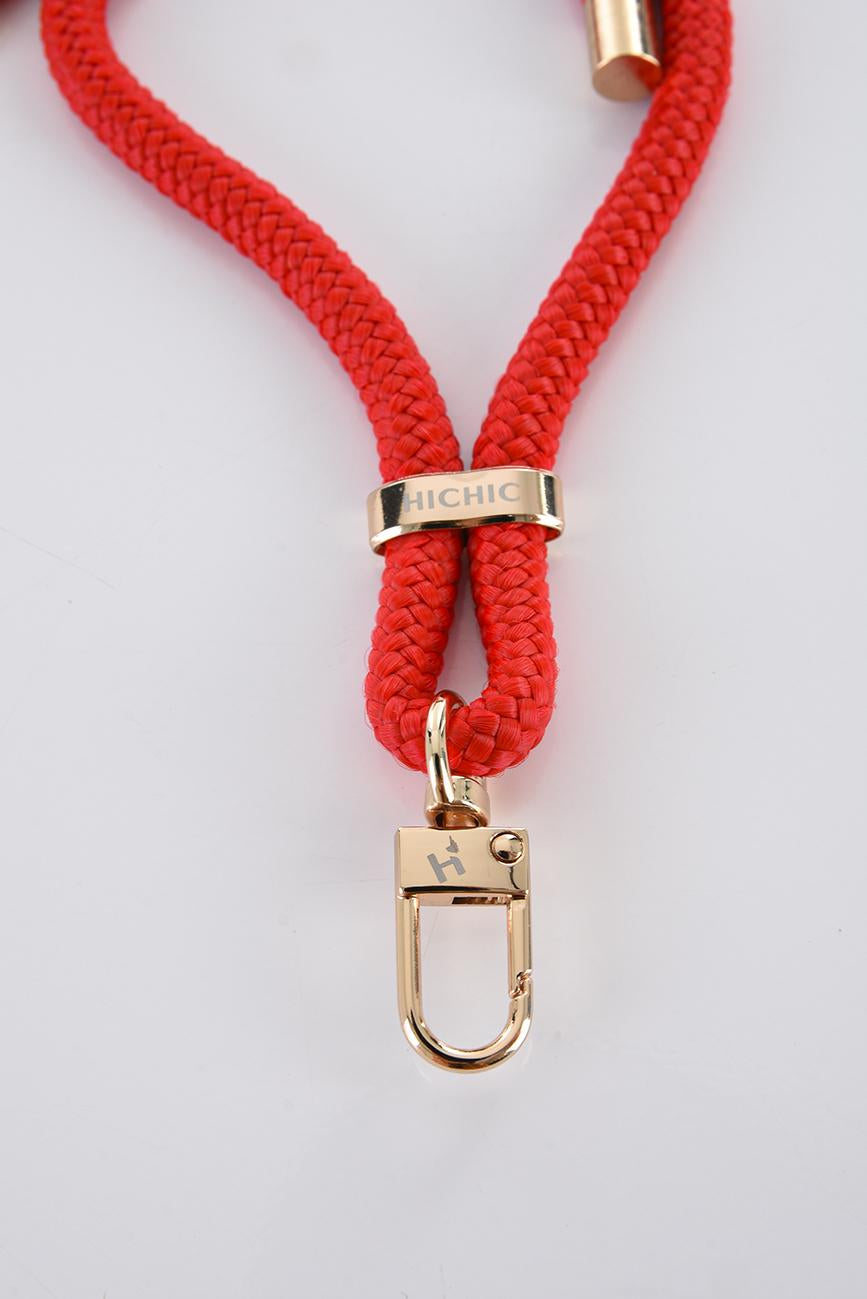 RED KEYCHAIN HICHIC ChilliRedGold 