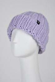 CHUNKY WOOL CAP HICHIC lilac