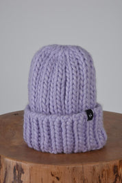 CHUNKY WOOL CAP HICHIC lilac