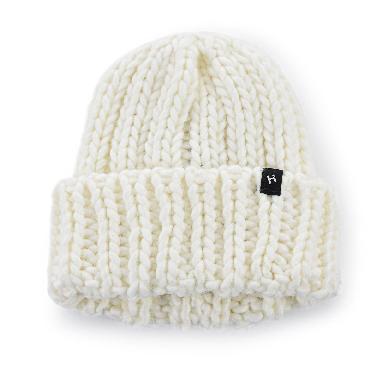 WOMEN'S WOOL HAT BEANIE HICHIC cream