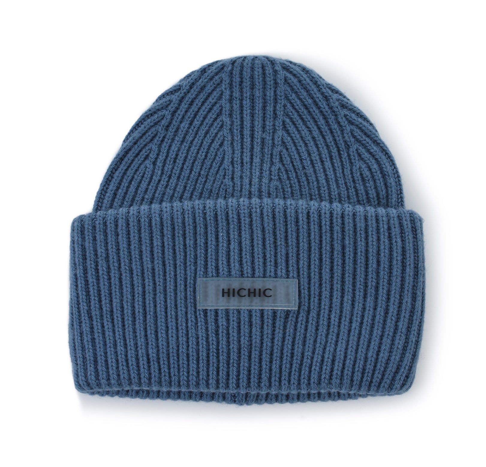 RIBBED CASHMERE HAT HICHIC LuxeKnit 