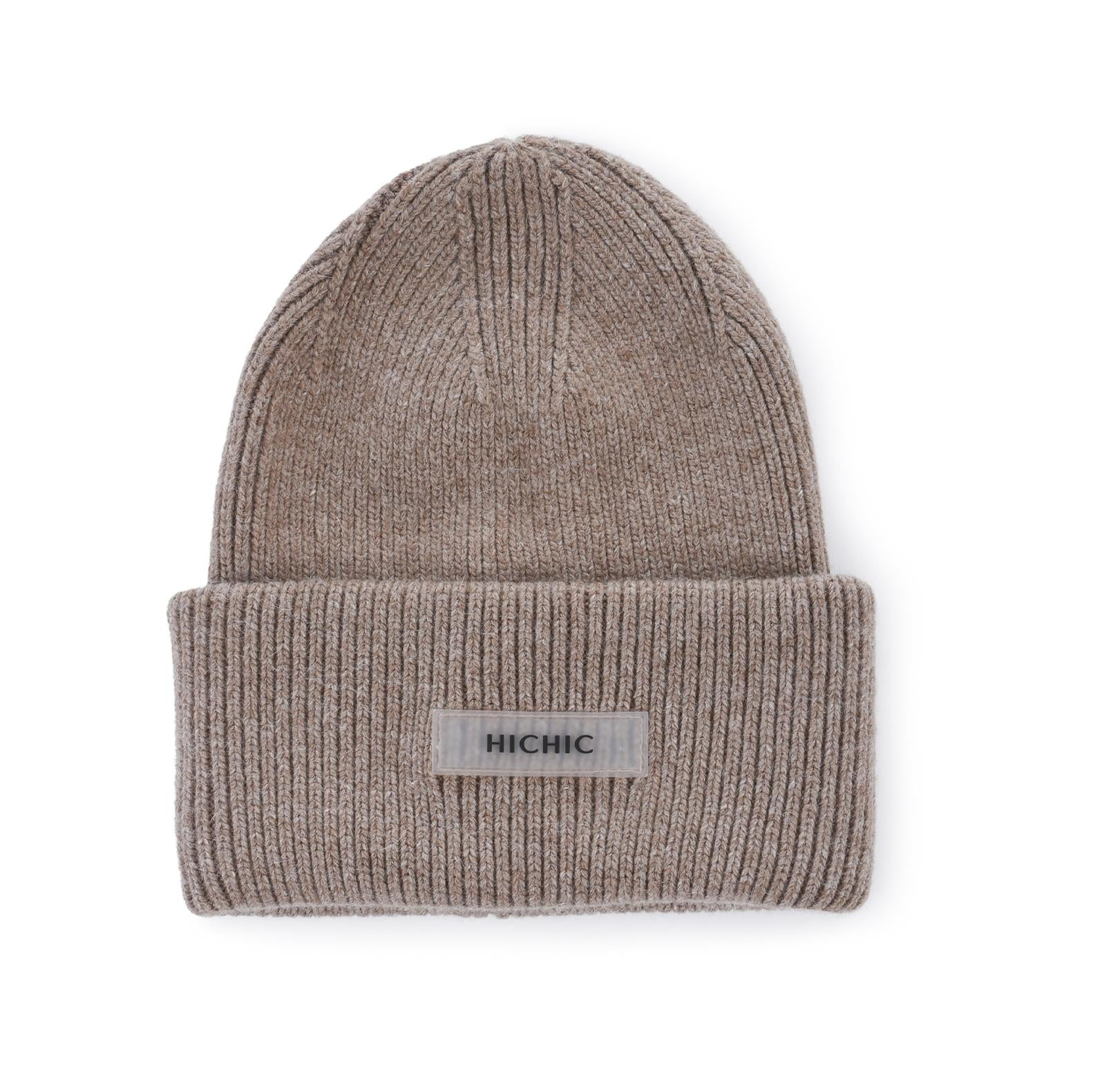 BROWN BEANIE HICHIC CoreKnit