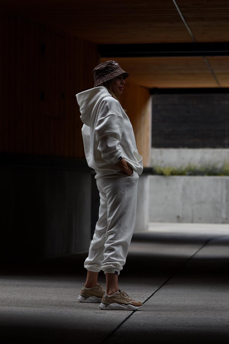 CREAM OVERSIZED HOODIE HICHIC Moodie 