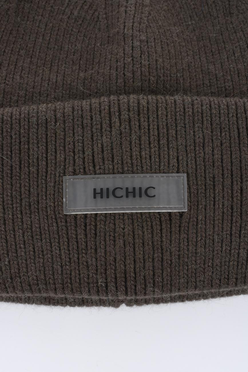 LUXURY HAT COFFEE BROWN HICHIC CoreKnit