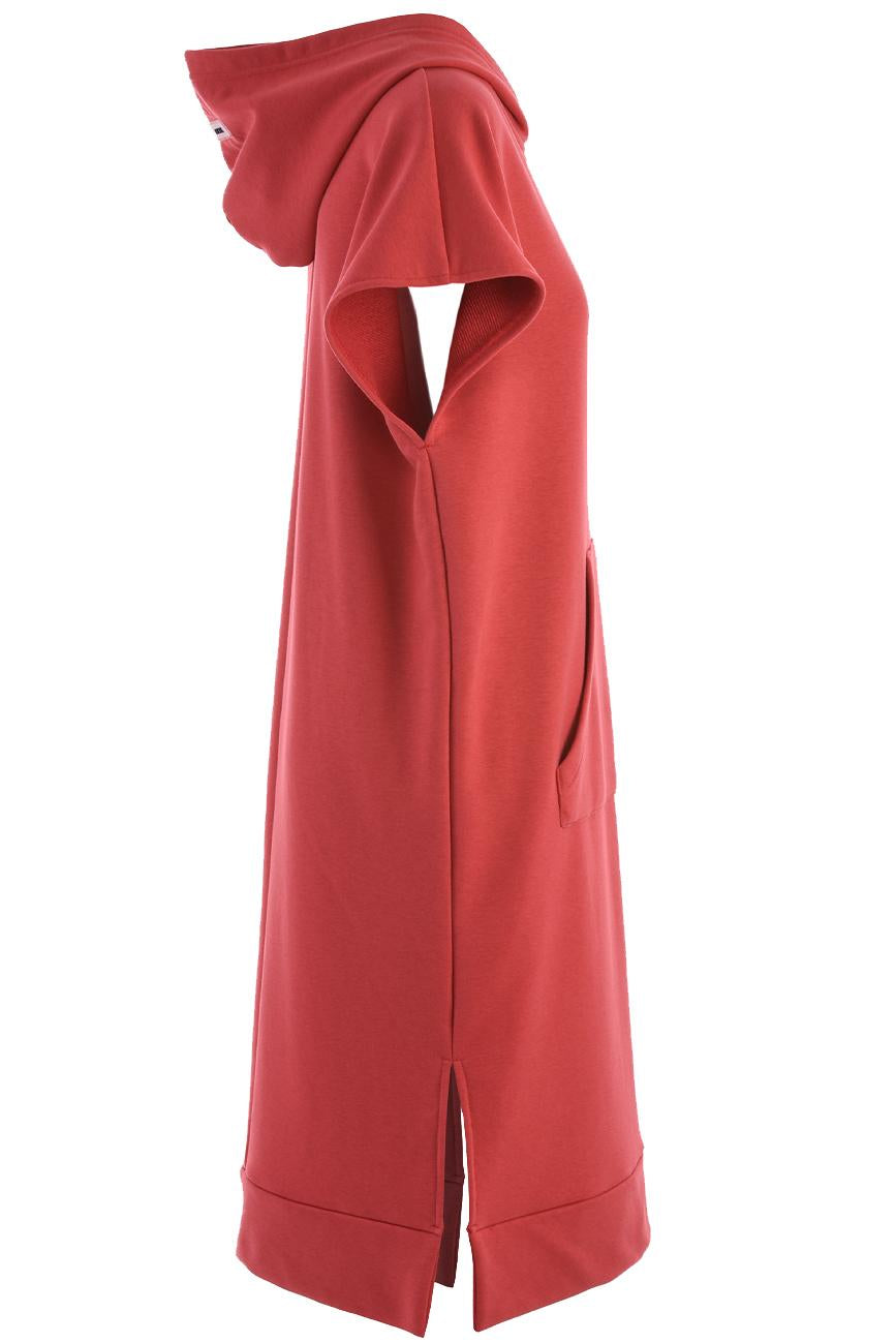 LONG SWEATSHIRT DRESS CRANBERRY HICHIC Kylie long