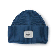 BLUE CASHMERE BEANIE HICHIC LuxeKnit