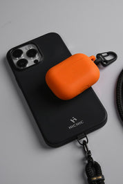 ORANŽOVÝ OBAL NA AIRPODS PRO HICHIC AirFuska