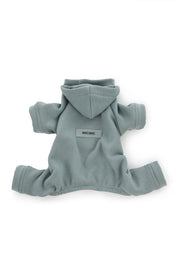 GREEN HOODED DOG OVERALL Hoodie DOGoverall