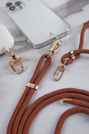 NECK LANYARD WITH CARABINER HICHIC UniŠpagát BrickGold