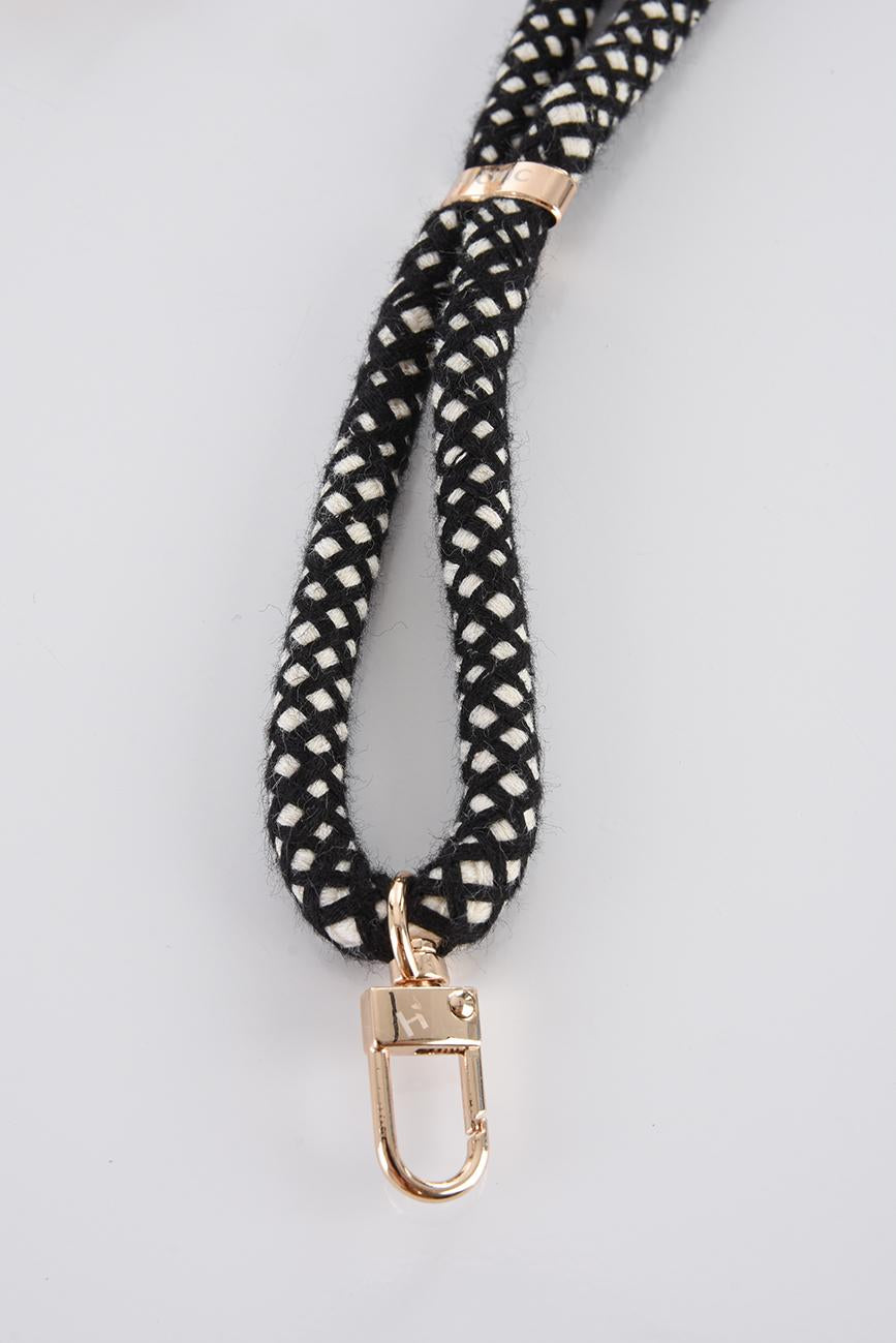 PHONE LANYARD WITH TASSELS HICHIC UniŠpagát BohoBlack