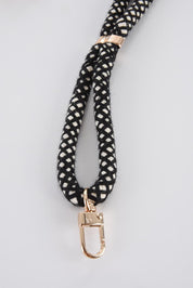 PHONE LANYARD WITH TASSELS HICHIC UniŠpagát BohoBlack