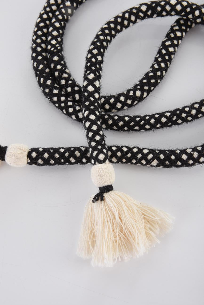 PHONE LANYARD WITH TASSELS HICHIC UniŠpagát BohoBlack