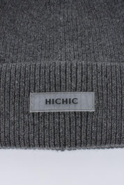 DARK GRAY BEANIE HICHIC CoreKnit