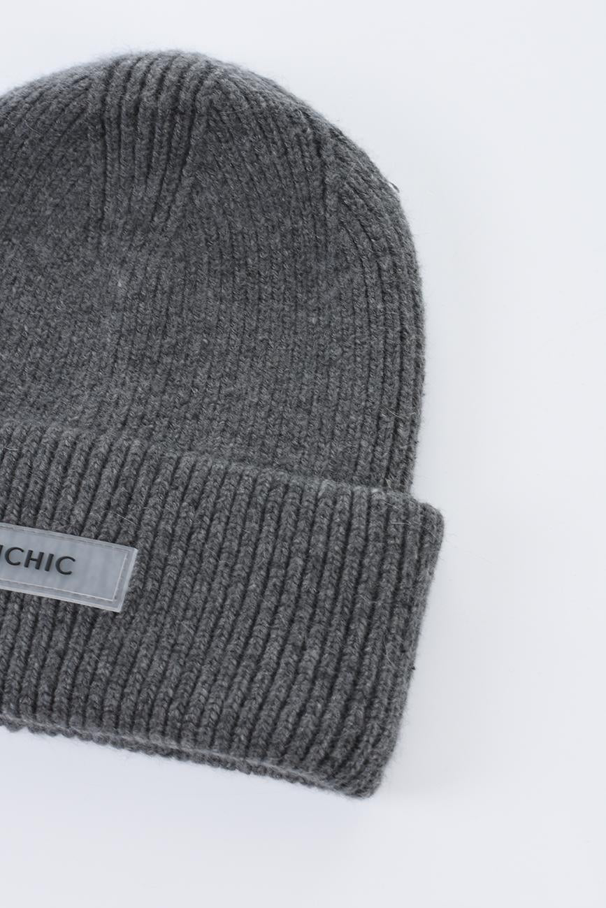 DARK GRAY BEANIE HICHIC CoreKnit