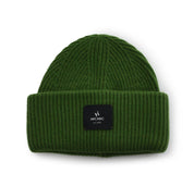 GREEN WINTER HAT HICHIC LuxeKnit  