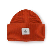 WINTER ORANGE HAT CASHMERE HICHIC LuxeKnit