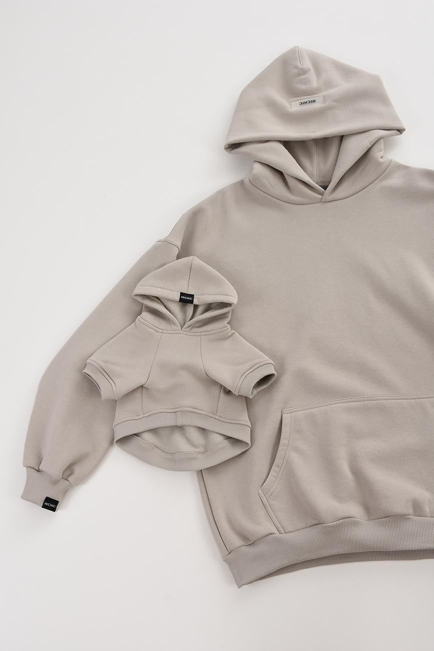 BEIGE SWEATSHIRT FOR DOGS HICHIC Doggie