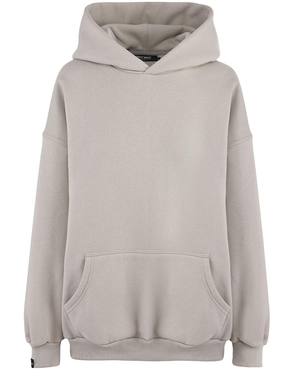 BÉŽOVÁ OVERSIZED MIKINA HICHIC Moodie